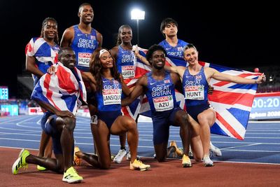 Amy Hunt hails relay ‘superwomen’ after third European gold medal