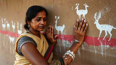 Sohrai and Khovar: The Tribal Painting Tradition on Mud Walls That Jharkhand Has Kept Alive for 10,000 Years