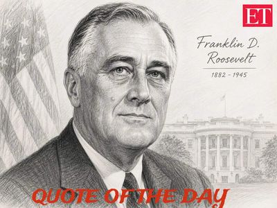 Powerful Sunday Motivation Quote by Franklin D. Roosevelt: ‘Happiness lies in the joy of achievement and the thrill of…’ - Why true happiness comes from effort, not shortcuts