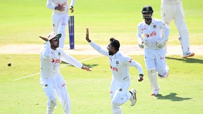 Australia thumped in shock defeat despite Green ton