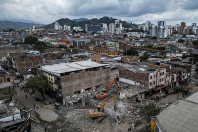Hope fades for finding survivors of Colombia quake as rescued woman dies