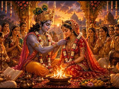 Did Brahma Perform Radha Krishna’s Secret Wedding?