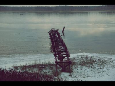 This 19th-century Russian town 420 kilometers north of Moscow was submerged underwater by a massive Soviet reservoir