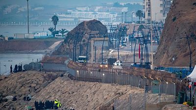 Morocco prevents hundreds of migrants from crossing into Spain's Ceuta