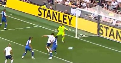 Watch as ex-Rangers loanee Mikey Moore scores impressive Spurs brace
