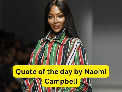 Quote of the day by Naomi Campbell: "Anger is a manifestation of a deeper issue... and that, for me, is based on..."