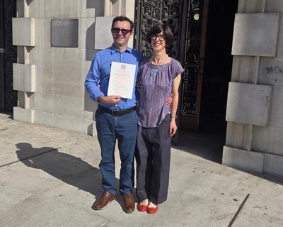 My lovely French husband has made the ultimate sacrifice for me – he’s now officially British
