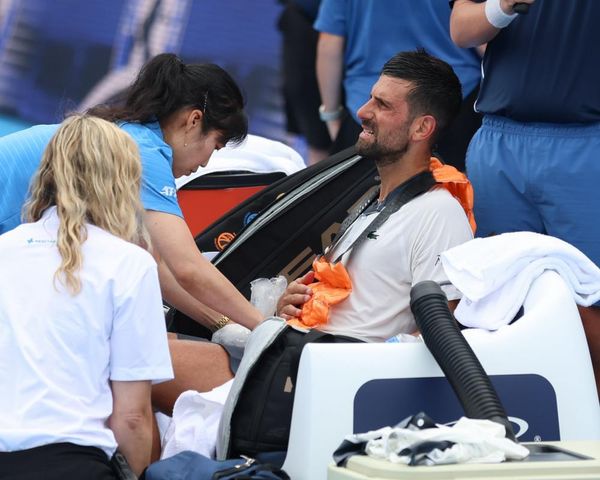 Djokovic’s medical malaise in Cincinnati exposes fraying edges of ageing great’s game