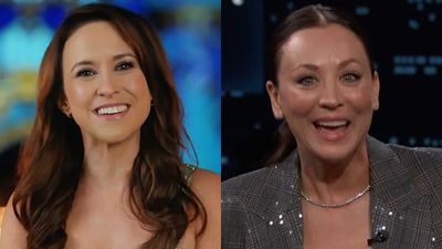 I Always Forget Kaley Cuoco And Lacey Chabert Are Real-Life Besties. Then, Her Baby Shower Pics Dropped