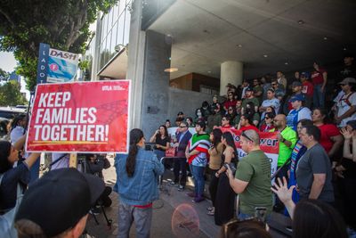 LAUSD: No ICE Without a Judge's Signature — Students Return to Class as Volunteers Set Up ICE Watch Patrols