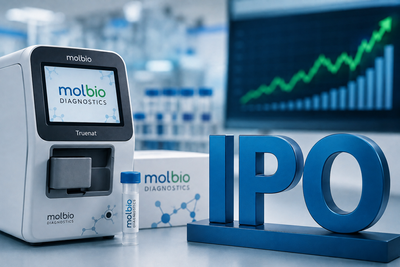 Molbio Diagnostics shares list at 21% premium over IPO price on BSE, NSE