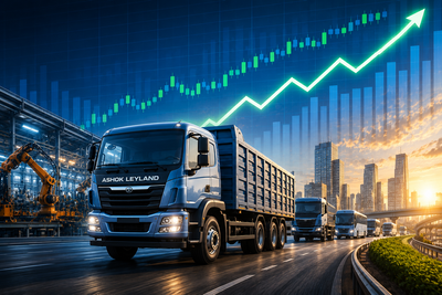 Ashok Leyland shares rise 2% post Q1 results. What Citi and Nomura suggest