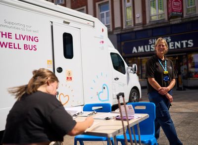 All aboard the cervical screening bus: how NHS clinic-on-wheels is saving lives