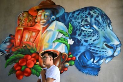 Winning back walls from gangs, artists fill El Salvador's towns with colour