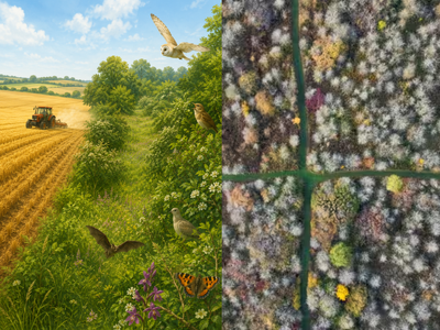 Farmer quit intensive wheat farming nearly 40 years ago in protest, then nature took over & turned his 377-acre land into wildlife haven