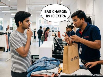 Customer charged Rs 10 extra for a carry bag: Consumer commission orders Rs 30,000 payout; says retailers like 'Reliance, D-Mart', Zudio must bear cost of making goods deliverable