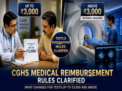 CGHS medical reimbursement rules clarified: What employees, pensioners need to know about Rs 3,000 limit