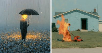 20 New Darkly Beautiful Artworks By Luca Ponsato That Feel Like Glimpses Into The Subconscious