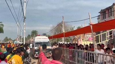 At least seven killed in stampede at Hindu temple in India