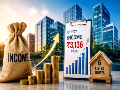 REIT unitholder income grows: REIT income distribution doubles in one year to Rs 3,136 crore in Q1 FY27, number of listed trusts rises to six
