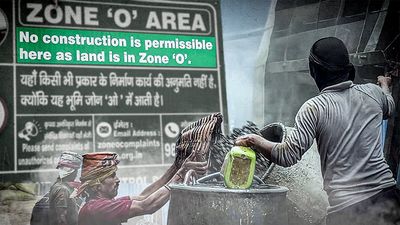 ज़ोन-O में अवैध निर्माण का खेल जारी, कार्रवाई के दावे हवाई