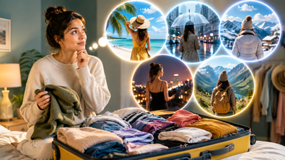 Psychology says people who pack far more clothes than they need may be responding to imagined future scenarios