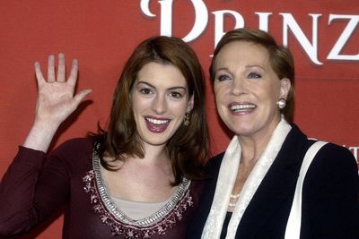 Anne Hathaway reacts to Julie Andrews’ skipping out on Princess Diaries 3
