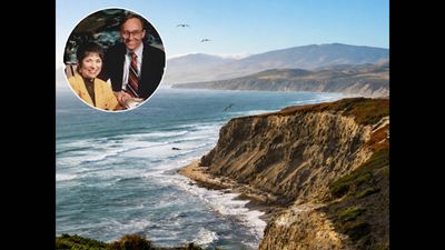 Tech billionaires Jack and Laura Dangermond donated $165 million to protect a stunning 24,000-acre stretch of California coastline visible from space