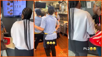 Massachusetts woman got into an argument over a $3 order of fries. Then she started throwing napkins at McDonald’s workers: ‘Get off me’