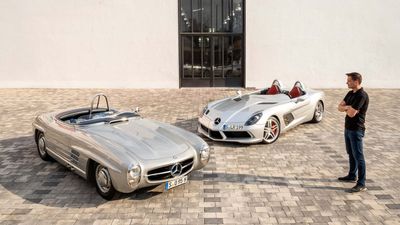 I Drove Two Of Mercedes' Most Extreme Cars, 52 Years Apart: 300 SLS Vs SLR Stirling Moss