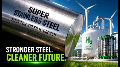 After nearly 6 years of research, HKU scientists created steel that survives 1,700 mV in seawater, potentially replacing titanium parts and cutting structural material costs 40 times for green hydrogen