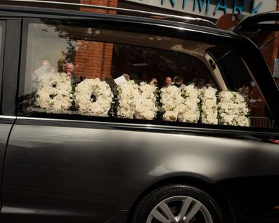 ‘She never forgot where she came from’: Bonnie Tyler mourners turn out for Swansea service