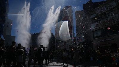 Tokyo festival turns streets into a giant water fight