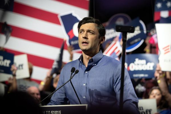 Jon Ossoff calls Trump’s handling of Iran war ‘uniquely despicable’ in excoriating speech