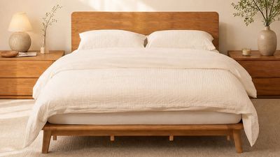 Say hello to Hako G1 - the new solid wood bed, inspired by Japandi design
