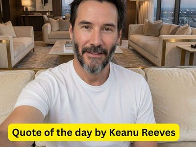 Quote of the day by Keanu Reeves: "If you have been brutally broken, but still have the courage to be gentle to other living beings, then you’re a badass..."