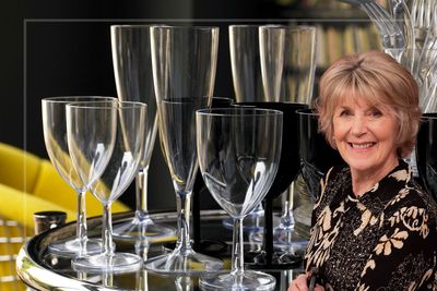 Nancy Birtwhistle's simple trick makes dull, scratched glass sparkle – using things you probably already have at home
