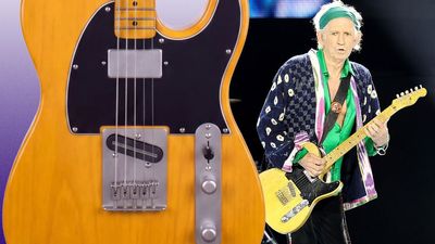 Eastwood debuts the Micawber, a Keith Richards-inspired Tele-type factory-fitted with five strings