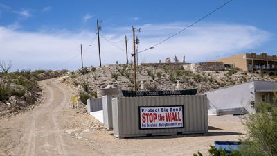 Trump pauses controversial border construction in Texas national park
