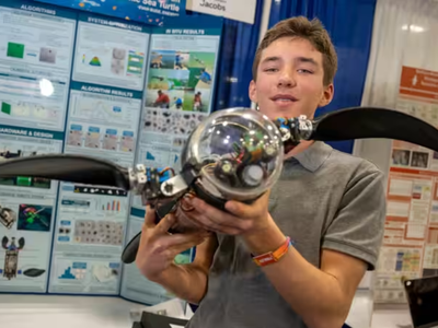 This 16-year-old Canadian student built an autonomous AI-powered robot turtle that can detect tiny microplastics in water