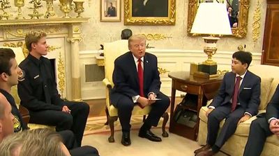 “I wouldn’t, probably help you": President Donald Trump tells 10-year-old rescued by teen lifeguard he “wouldn’t” have risked his life to save him