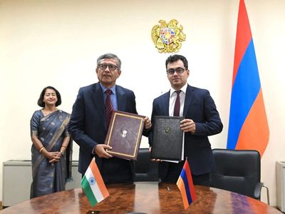 India, Armenia sign MoU on innovation and shared production in defence industry