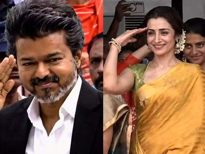 CM Vijay, Trisha mocked by DMK mouthpiece for seating actress in front row and exchanging salutes at TN Independence Day event: ‘No shame or embarrassment?’