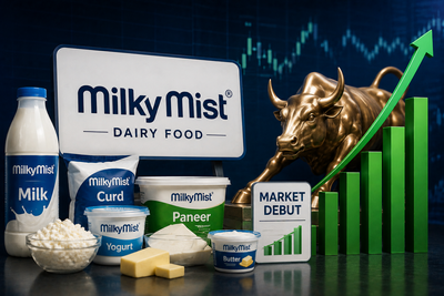 Milky Mist shares hit 10% upper circuit after market debut, rally 30% from IPO price. Should you buy, sell or hold?
