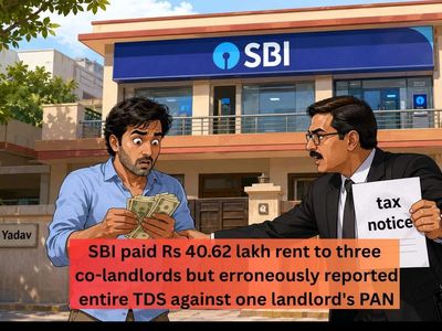 SBI's error in depositing TDS cost landlord Rs 2.7 lakh in TDS credit; Landlord fights in ITAT Agra and wins the case