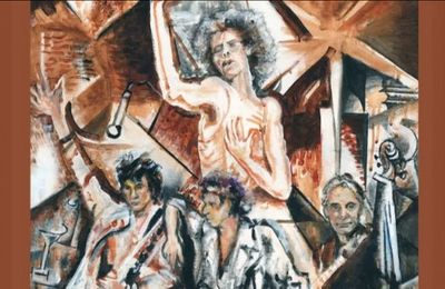 Ronnie Wood unveils nude painting of Rolling Stones bandmate Mick Jagger