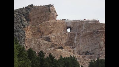 In 1948, a sculptor blasted 10 tons from a South Dakota mountain; decades later, his family continues carving his Crazy Horse Memorial