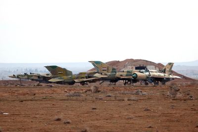 US envoy says he is concerned about Israeli strikes on Abu al-Duhur airbase