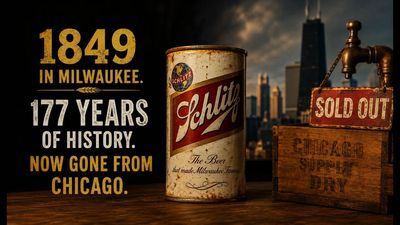 In 1849, Schlitz started as a Milwaukee beer; 177 years later, Chicago’s supply ran dry, ending the brand’s local presence while preserving its unusual place in Midwestern brewing history