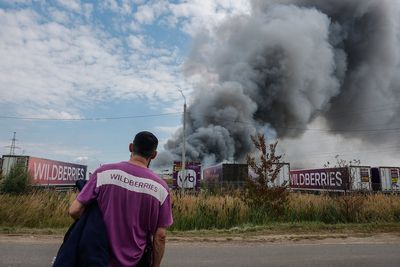 Moscow region hit by drone blitz as Russian missiles kill 10 in Ukrainian village